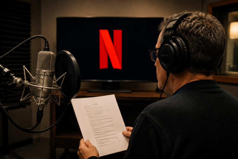 Netflix aposta em vozes maduras para atender demanda crescente da indústria de dublagem